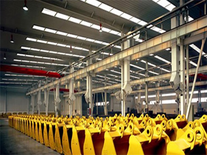 黄冈挖掘机装配车间